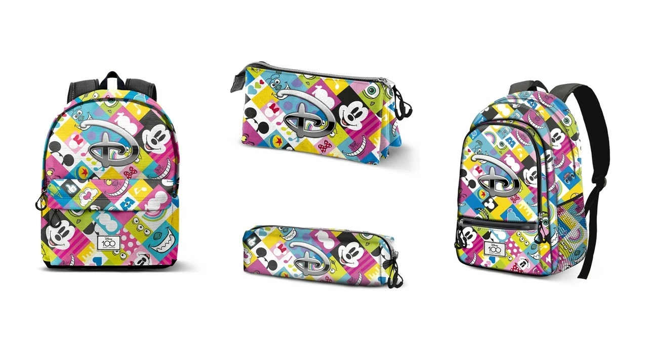 Disney 100 Ans - Collage - Sac à Dos Fight '31x18x44cm' – Image 2