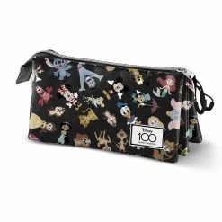 Disney 100 Ans - History - Trousse Triple '23x11x7cm'