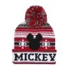 Disney - Bonnet Pompon - Jacquard Mickey
