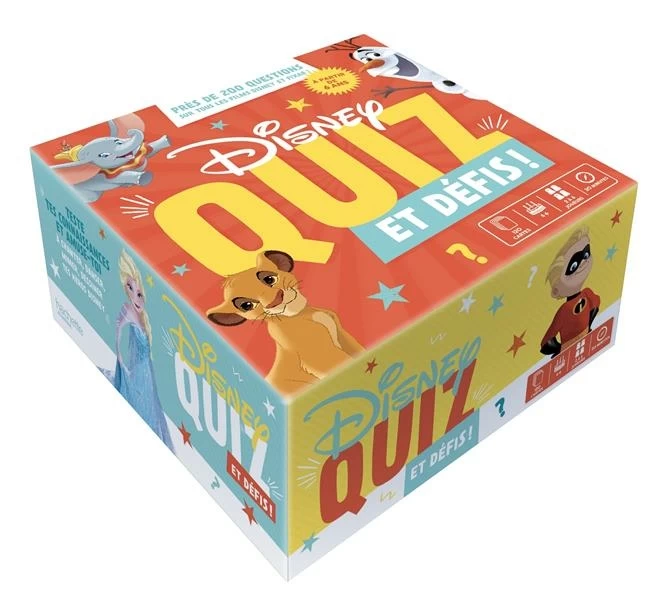 Disney Classique - Boîte à Quiz Et Défis