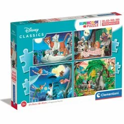 Disney - Classiques - Puzzle 20 + 60 + 100 + 180p