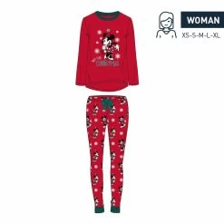 Disney - Mickey - Pyjama Femme En Jersey - (s)