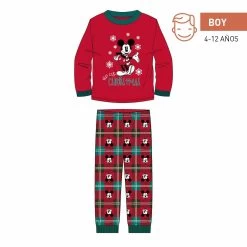 Disney - Mickey - Pyjama Garçon En Jersey - (12 Ans)