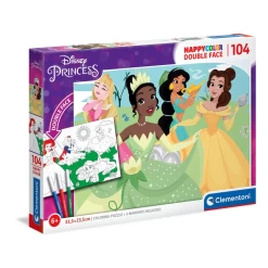 Disney - Princesse - Happy Color Puzzle 104p