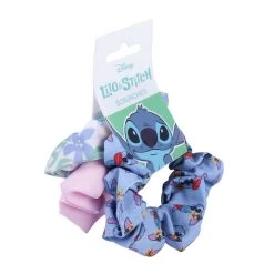 Disney - Stitch - Accessoires Cheveux Chouchou" 3x - Jungle"