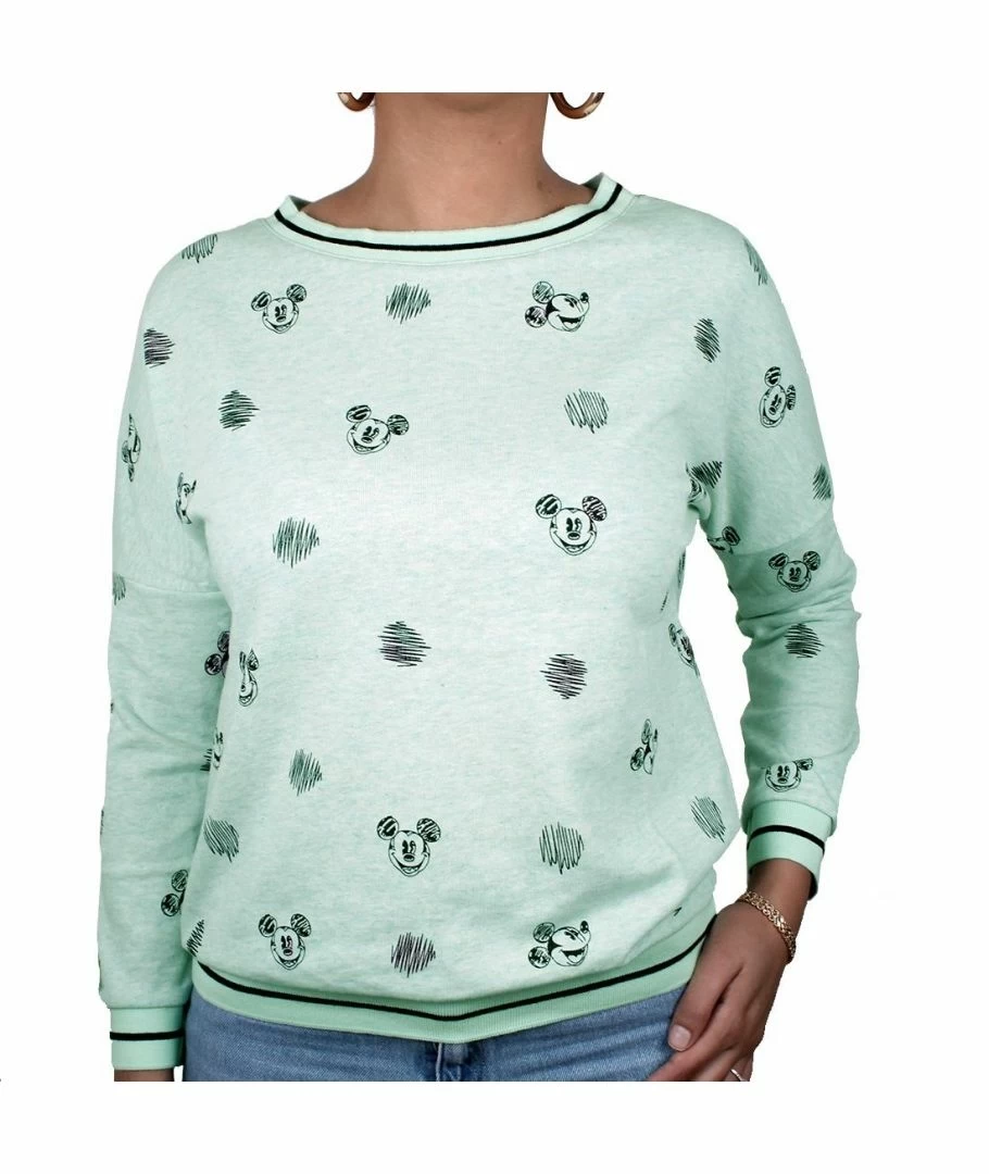 Disney - Sweat Crayon Mickey Girl - Green (m) – Image 2