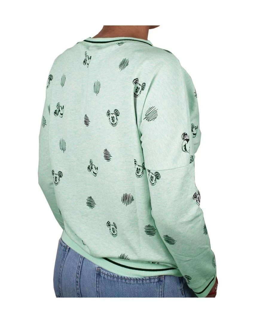Disney - Sweat Crayon Mickey Girl - Green (m) – Image 3