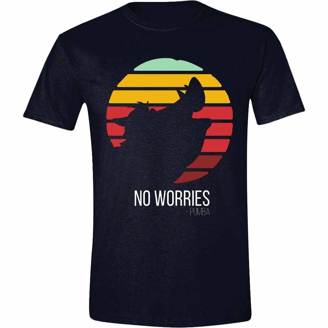 Disney - T-shirt - Le Roi Lion Pumba Gradient (m)