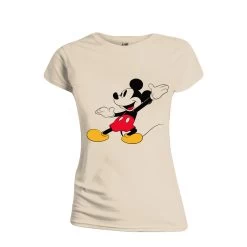 Disney - T-shirt - Mickey Mouse Happy Face - Girl (xl)