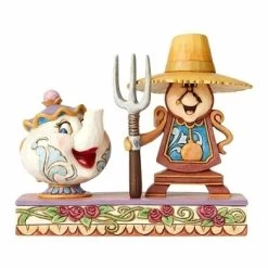 Figurine Mme Samovar & Big Ben (disney Traditions)