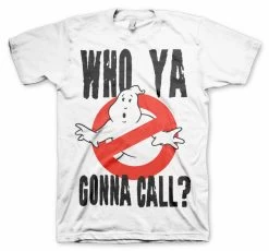 Disney Ghostbusters - T-shirt Who Ya Gonna Call ? - White (m)