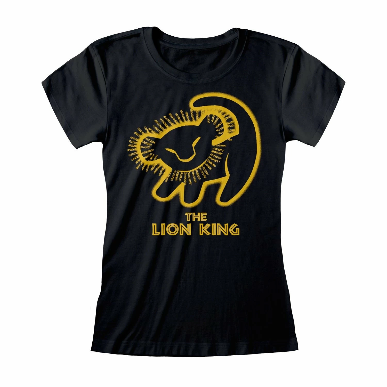 Lion King - Fitted T-shirt - Classic - Silhouette (m) – Image 2