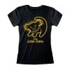 Lion King - Fitted T-shirt - Classic - Silhouette (xxl)