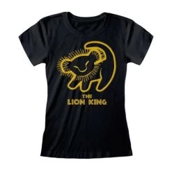 Lion King - Fitted T-shirt - Classic - Silhouette (xxl)