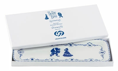 Plat à Cake Porcelaine Disney : La Belle Et La Bête – Image 2